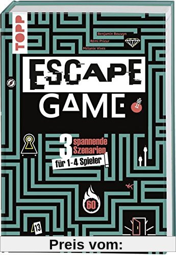 Escape Game: Wirst du entkommen? 3 spannende Szenarien für 1 - 4 Gefangene!